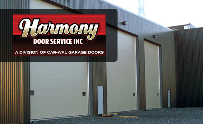 Commercial Garage Doors with Harmony Door Service Ltd. logo